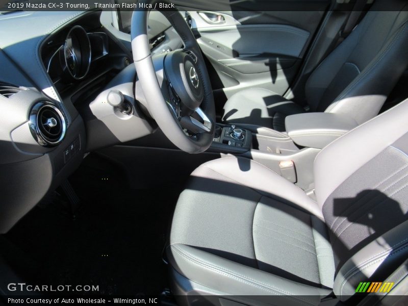 Titanium Flash Mica / Black 2019 Mazda CX-3 Touring