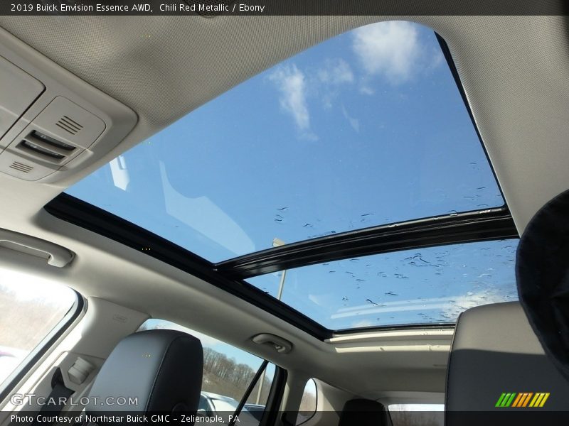 Chili Red Metallic / Ebony 2019 Buick Envision Essence AWD