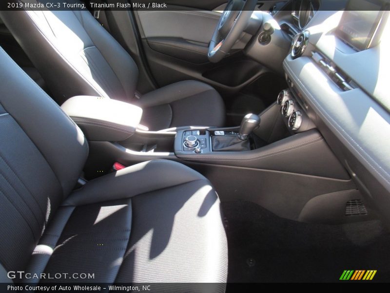 Titanium Flash Mica / Black 2019 Mazda CX-3 Touring