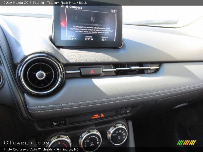 Titanium Flash Mica / Black 2019 Mazda CX-3 Touring