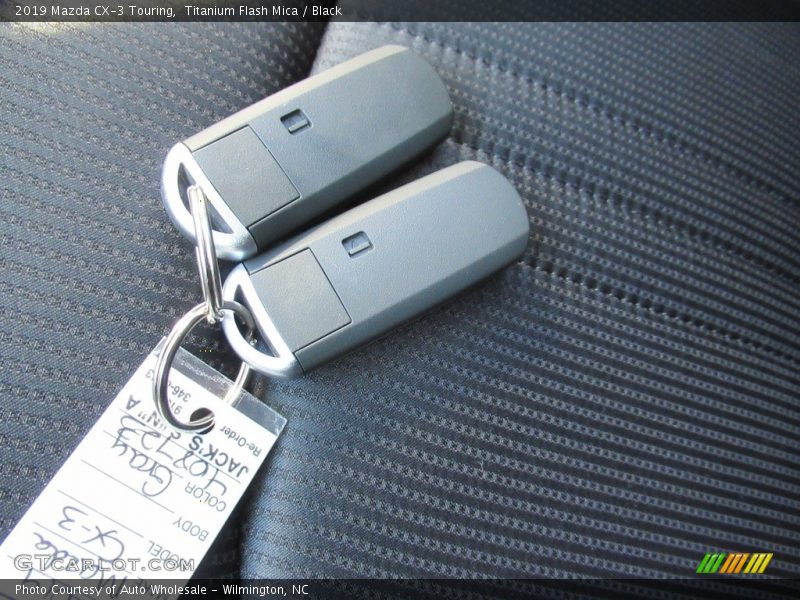 Titanium Flash Mica / Black 2019 Mazda CX-3 Touring
