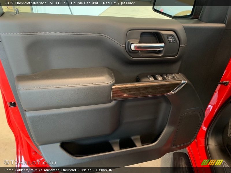 Red Hot / Jet Black 2019 Chevrolet Silverado 1500 LT Z71 Double Cab 4WD