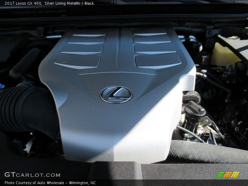 Silver Lining Metallic / Black 2017 Lexus GX 460