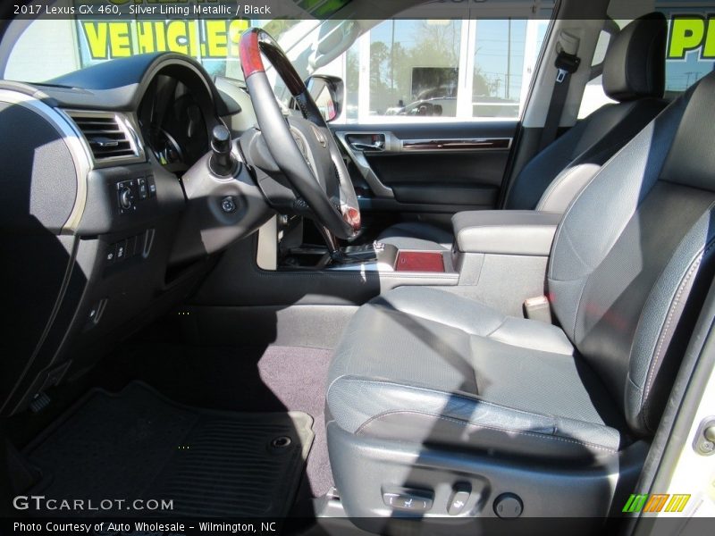 Silver Lining Metallic / Black 2017 Lexus GX 460