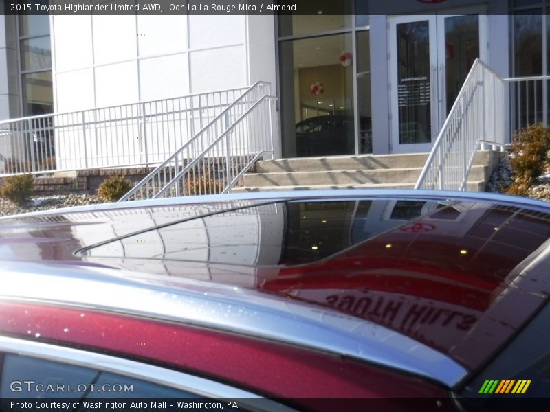 Ooh La La Rouge Mica / Almond 2015 Toyota Highlander Limited AWD