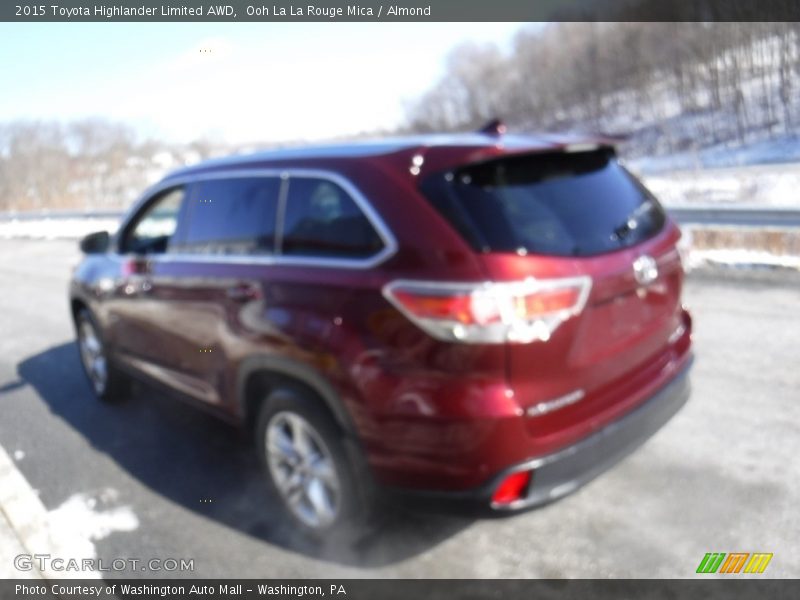 Ooh La La Rouge Mica / Almond 2015 Toyota Highlander Limited AWD