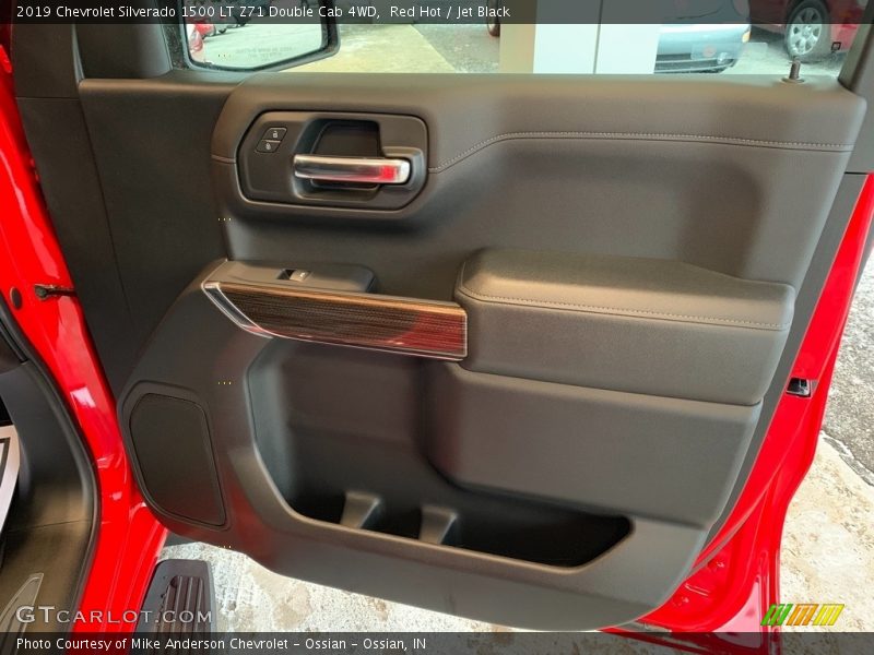 Red Hot / Jet Black 2019 Chevrolet Silverado 1500 LT Z71 Double Cab 4WD