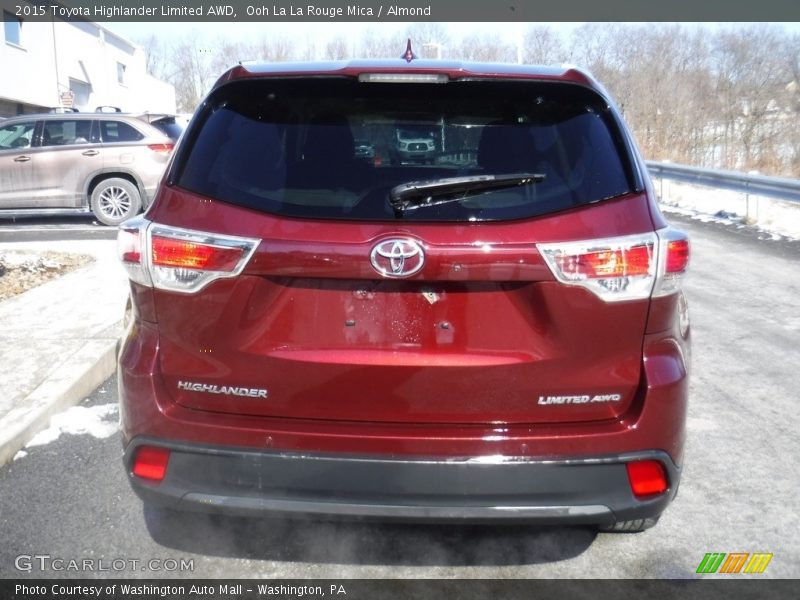 Ooh La La Rouge Mica / Almond 2015 Toyota Highlander Limited AWD