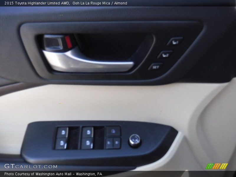 Ooh La La Rouge Mica / Almond 2015 Toyota Highlander Limited AWD