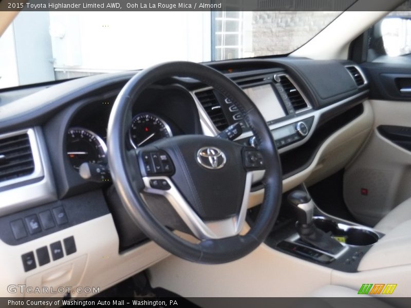 Ooh La La Rouge Mica / Almond 2015 Toyota Highlander Limited AWD