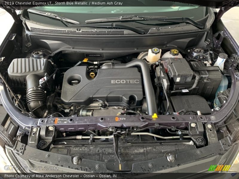 Storm Blue Metallic / Medium Ash Gray 2019 Chevrolet Equinox LT