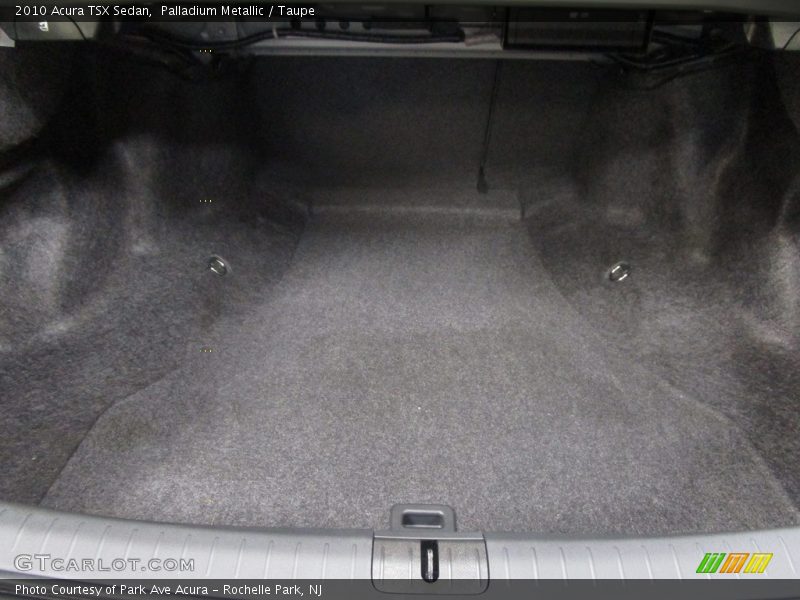 Palladium Metallic / Taupe 2010 Acura TSX Sedan