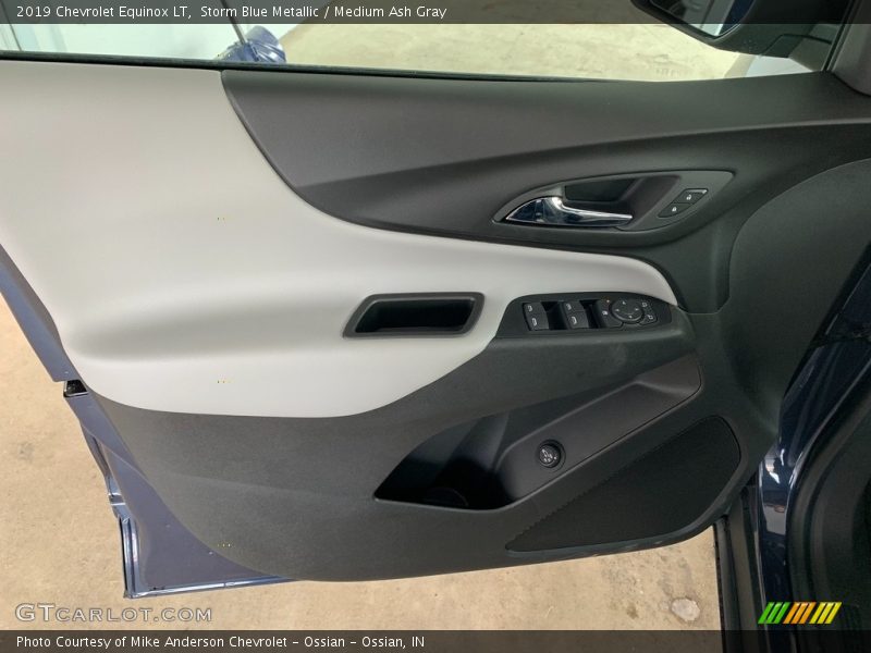 Storm Blue Metallic / Medium Ash Gray 2019 Chevrolet Equinox LT