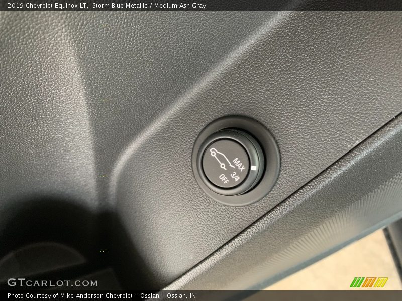 Storm Blue Metallic / Medium Ash Gray 2019 Chevrolet Equinox LT