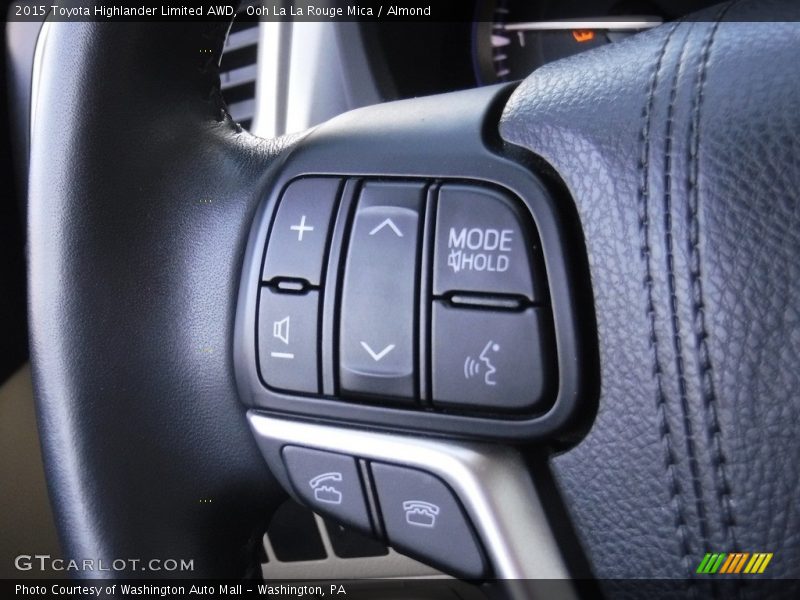 Ooh La La Rouge Mica / Almond 2015 Toyota Highlander Limited AWD