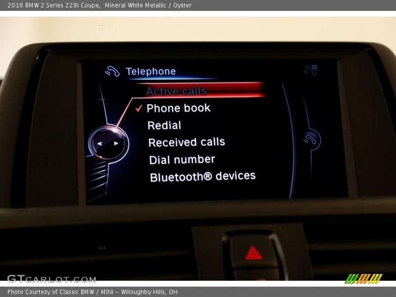 Mineral White Metallic / Oyster 2016 BMW 2 Series 228i Coupe