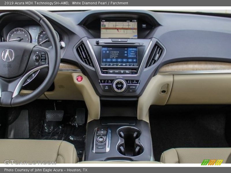 White Diamond Pearl / Parchment 2019 Acura MDX Technology SH-AWD