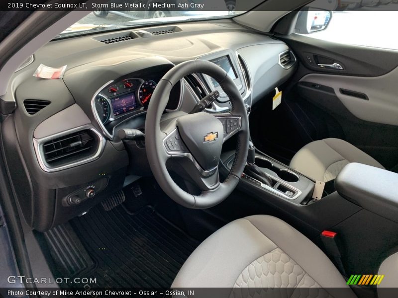 Storm Blue Metallic / Medium Ash Gray 2019 Chevrolet Equinox LT