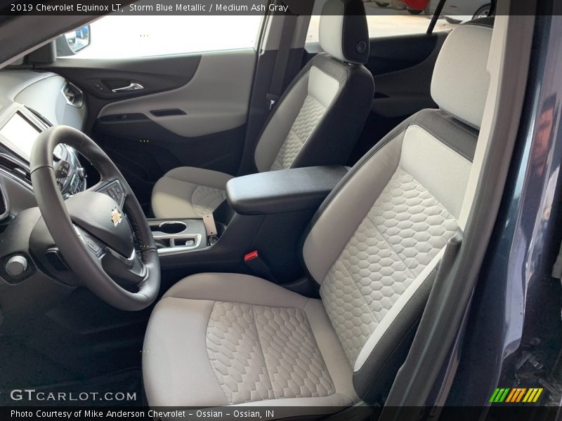 Storm Blue Metallic / Medium Ash Gray 2019 Chevrolet Equinox LT
