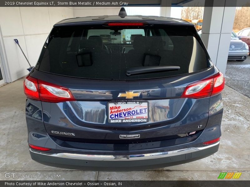 Storm Blue Metallic / Medium Ash Gray 2019 Chevrolet Equinox LT