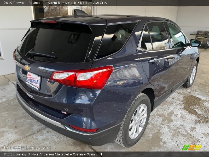 Storm Blue Metallic / Medium Ash Gray 2019 Chevrolet Equinox LT