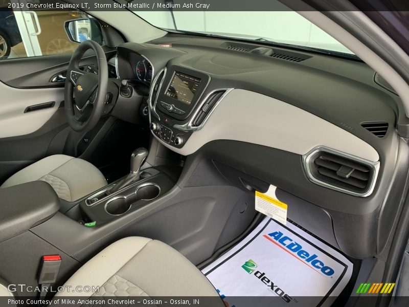 Storm Blue Metallic / Medium Ash Gray 2019 Chevrolet Equinox LT