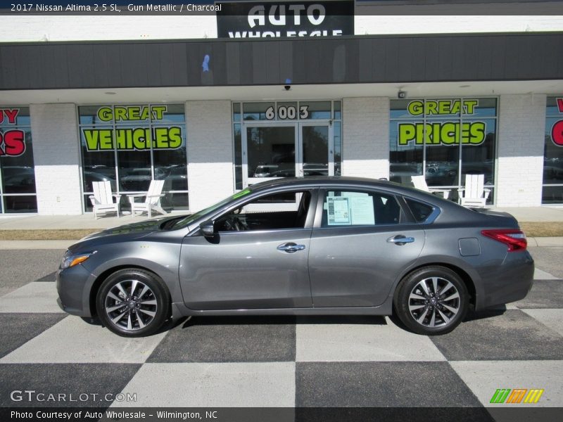 Gun Metallic / Charcoal 2017 Nissan Altima 2.5 SL