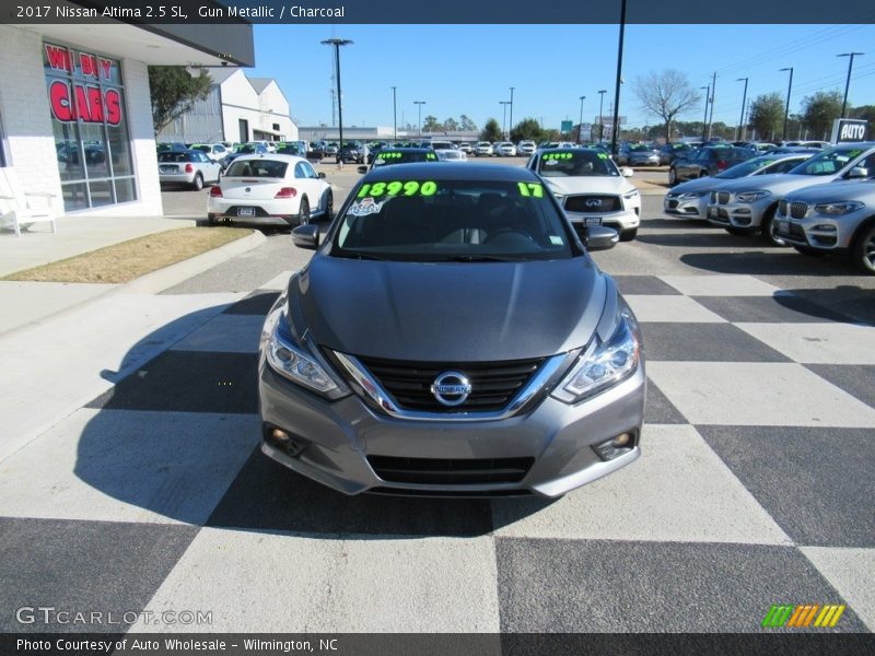 Gun Metallic / Charcoal 2017 Nissan Altima 2.5 SL