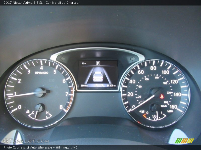Gun Metallic / Charcoal 2017 Nissan Altima 2.5 SL