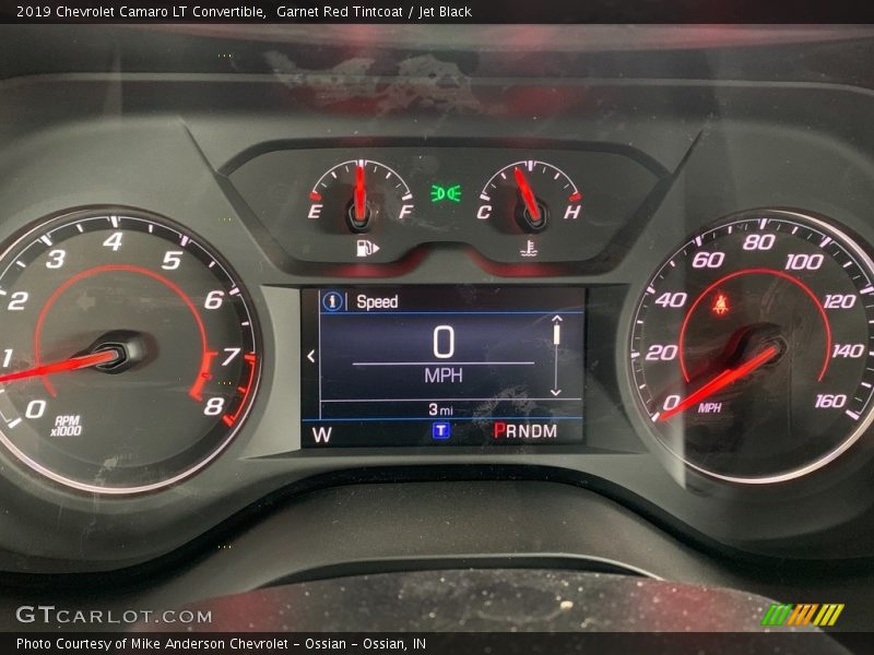 Garnet Red Tintcoat / Jet Black 2019 Chevrolet Camaro LT Convertible