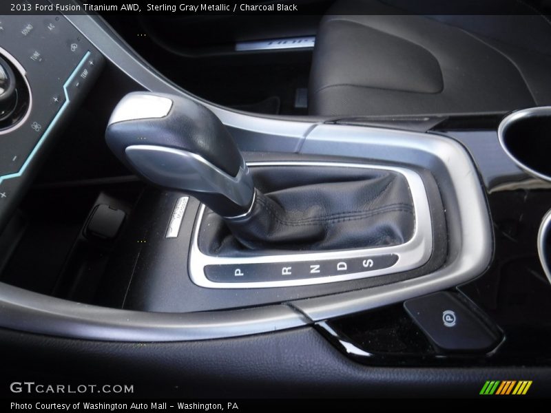 Sterling Gray Metallic / Charcoal Black 2013 Ford Fusion Titanium AWD