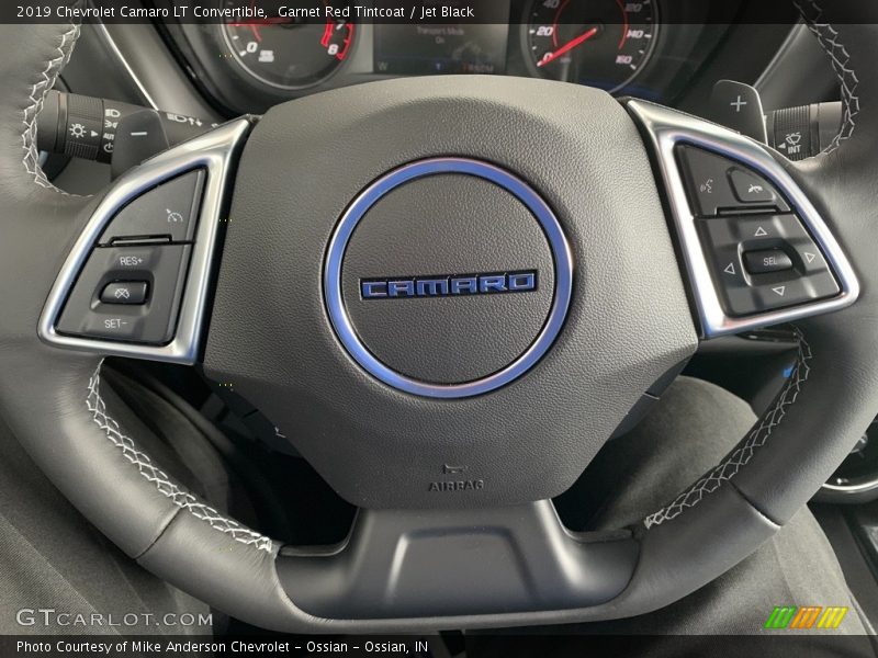Garnet Red Tintcoat / Jet Black 2019 Chevrolet Camaro LT Convertible