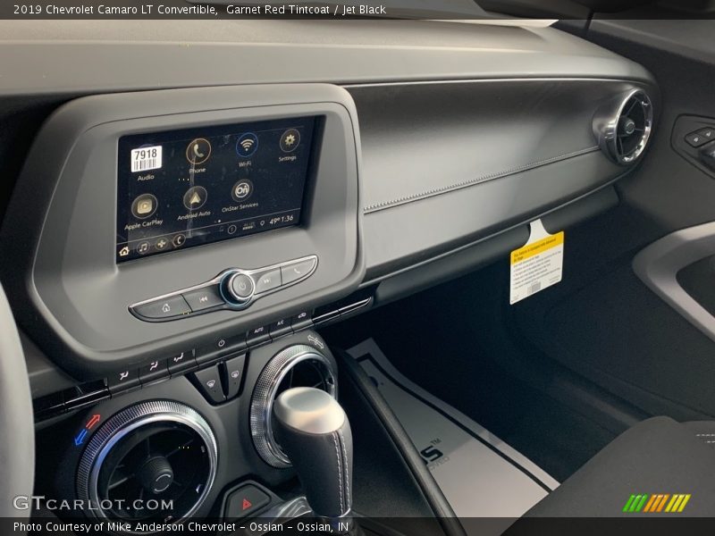 Garnet Red Tintcoat / Jet Black 2019 Chevrolet Camaro LT Convertible