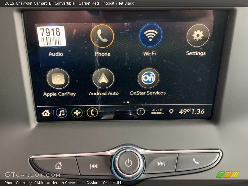 Garnet Red Tintcoat / Jet Black 2019 Chevrolet Camaro LT Convertible