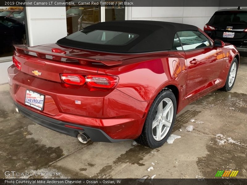 Garnet Red Tintcoat / Jet Black 2019 Chevrolet Camaro LT Convertible