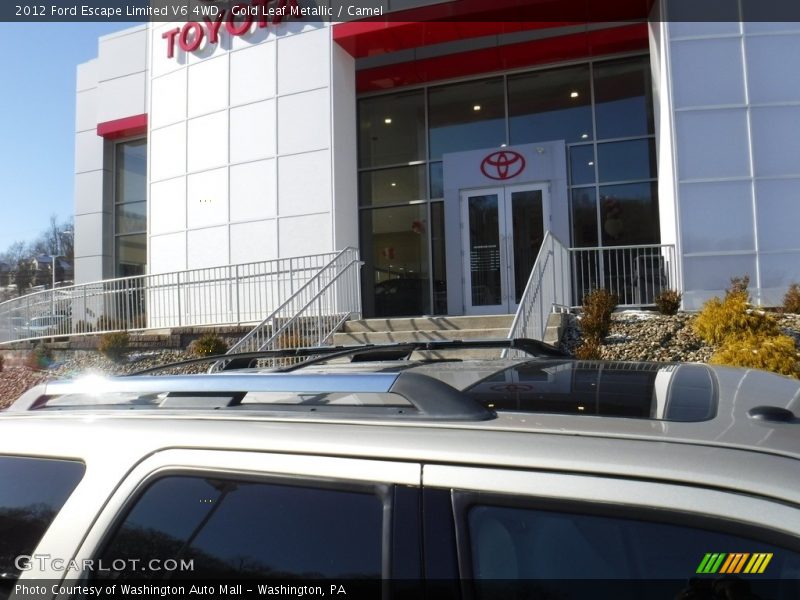 Gold Leaf Metallic / Camel 2012 Ford Escape Limited V6 4WD