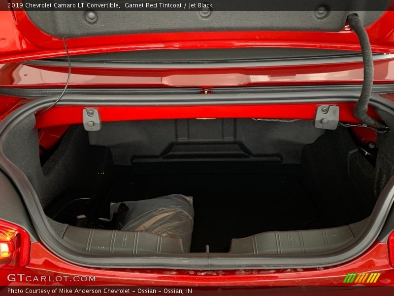Garnet Red Tintcoat / Jet Black 2019 Chevrolet Camaro LT Convertible