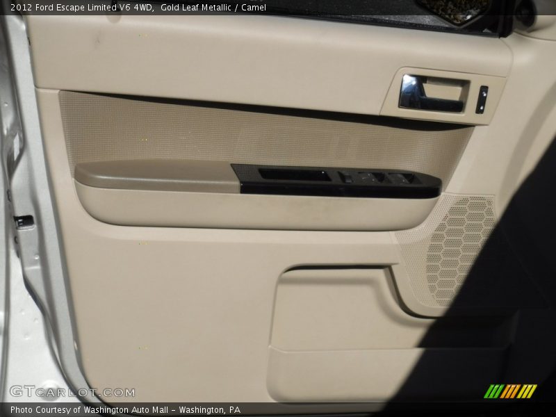 Gold Leaf Metallic / Camel 2012 Ford Escape Limited V6 4WD