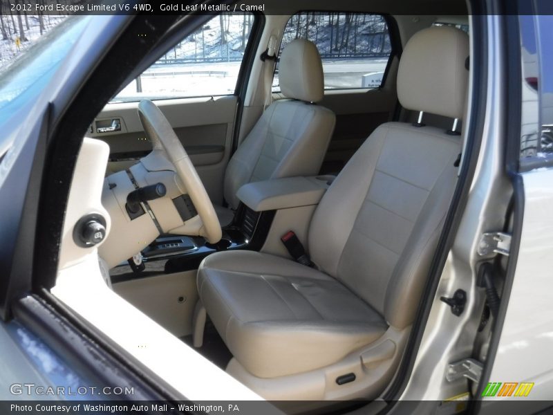 Gold Leaf Metallic / Camel 2012 Ford Escape Limited V6 4WD