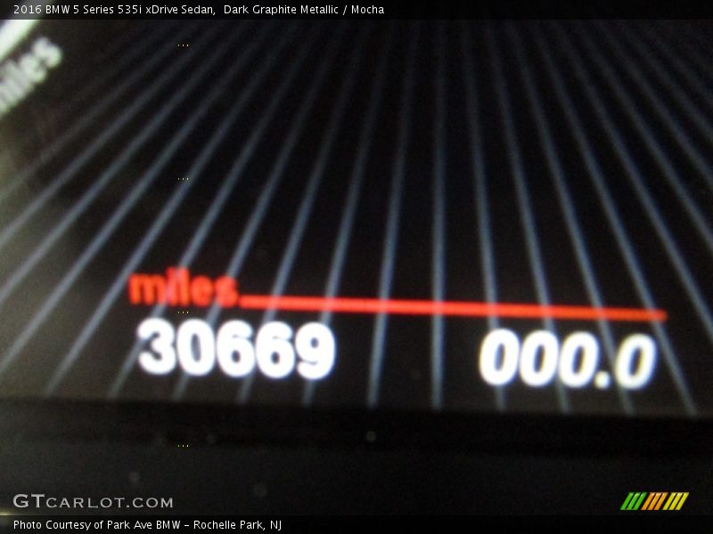 Dark Graphite Metallic / Mocha 2016 BMW 5 Series 535i xDrive Sedan