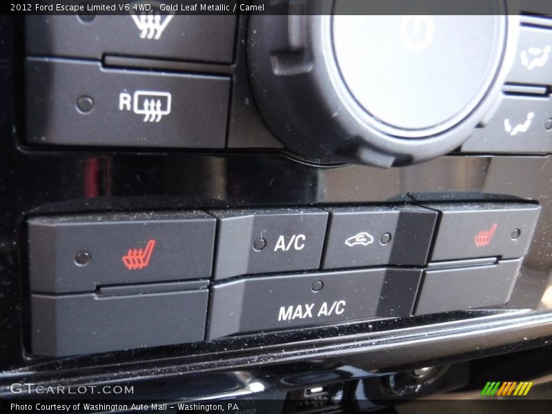 Gold Leaf Metallic / Camel 2012 Ford Escape Limited V6 4WD