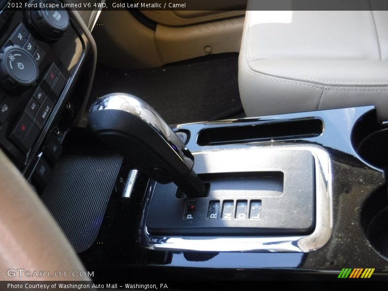 Gold Leaf Metallic / Camel 2012 Ford Escape Limited V6 4WD