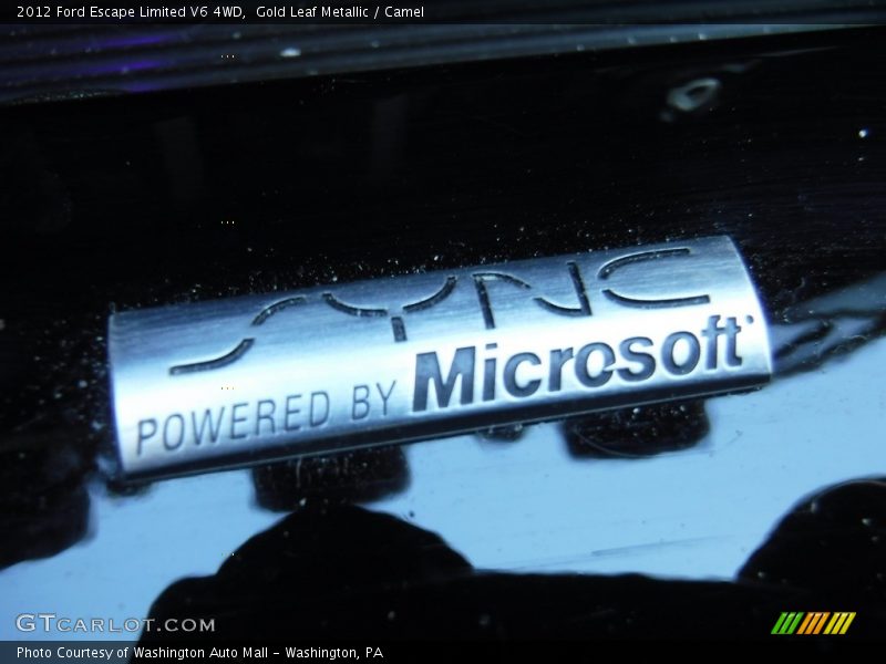 Gold Leaf Metallic / Camel 2012 Ford Escape Limited V6 4WD