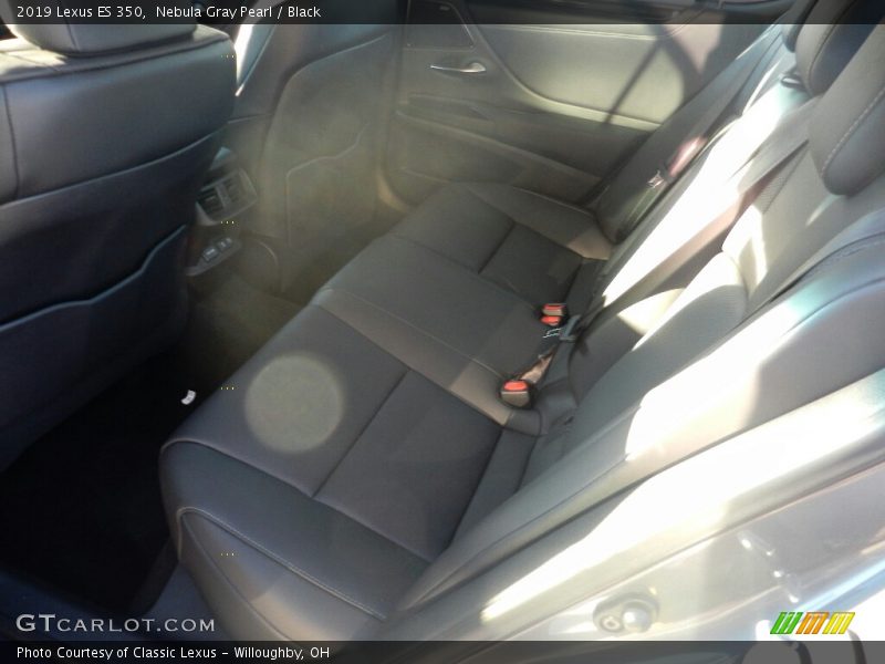 Nebula Gray Pearl / Black 2019 Lexus ES 350