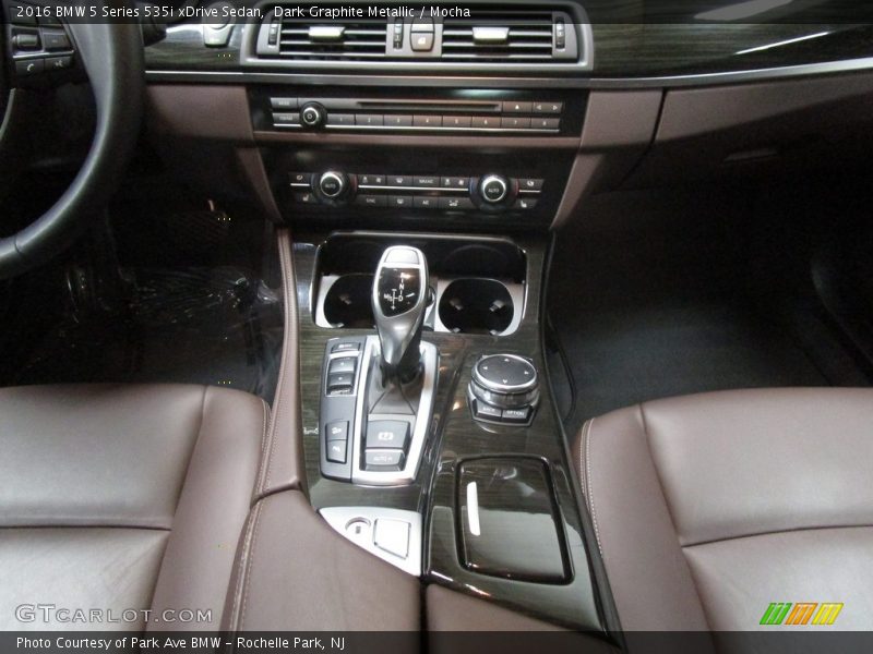 Dark Graphite Metallic / Mocha 2016 BMW 5 Series 535i xDrive Sedan