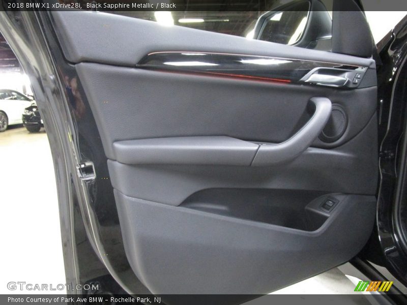 Black Sapphire Metallic / Black 2018 BMW X1 xDrive28i