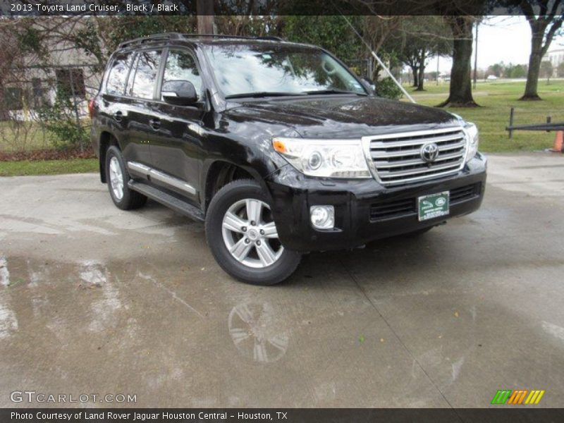 Black / Black 2013 Toyota Land Cruiser