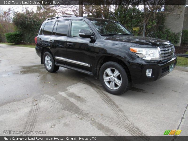 Black / Black 2013 Toyota Land Cruiser