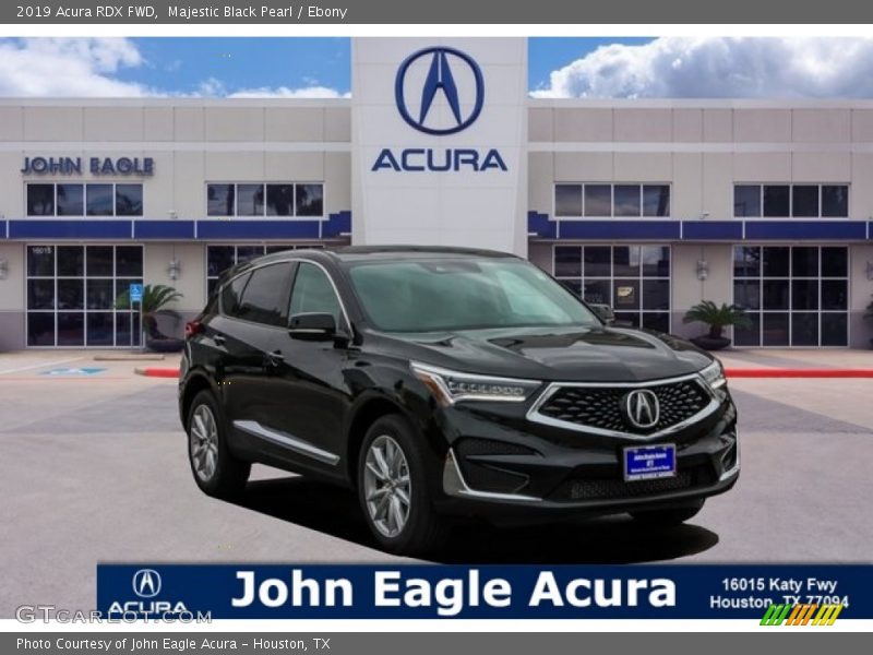 Majestic Black Pearl / Ebony 2019 Acura RDX FWD