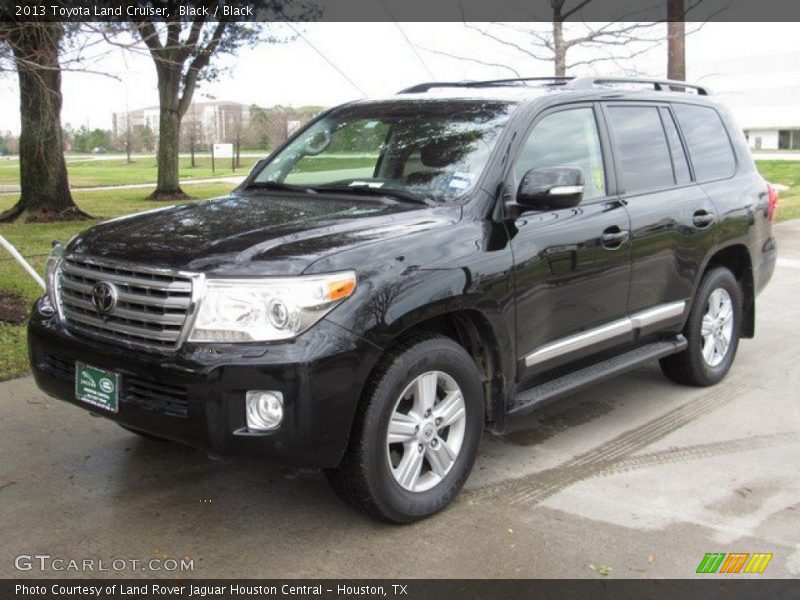Black / Black 2013 Toyota Land Cruiser